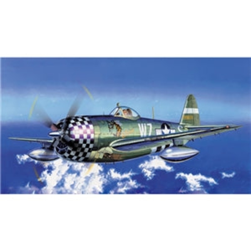 ACADEMY 12474 THUNDERBOLT P-47D EILEEN 1/72 SCALE