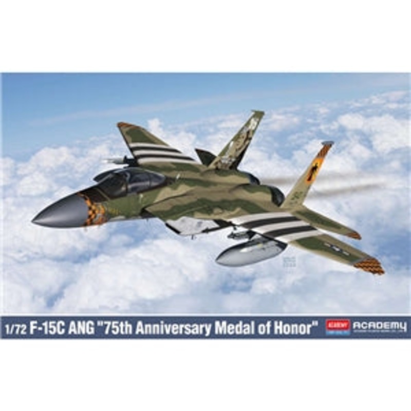 ACADEMY 12582  USAF F-15C ANG “75th Anniversary Medal of Honor” 2019 1/72 SCALE