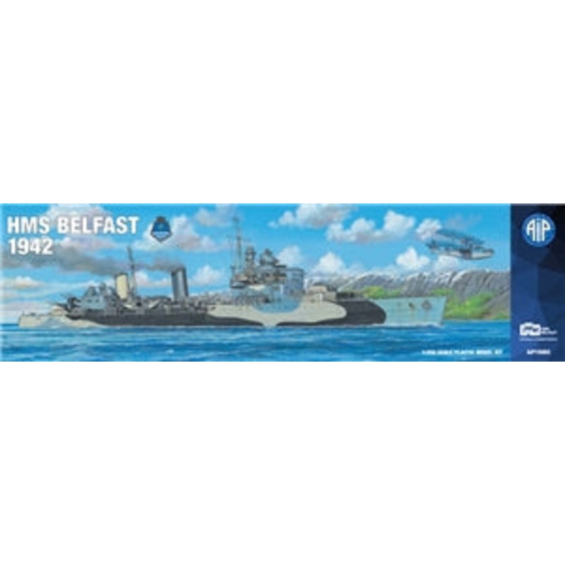 AiP 15002 HMS Belfast 1942 Royal Navy Cruiser 1/350 SCALE