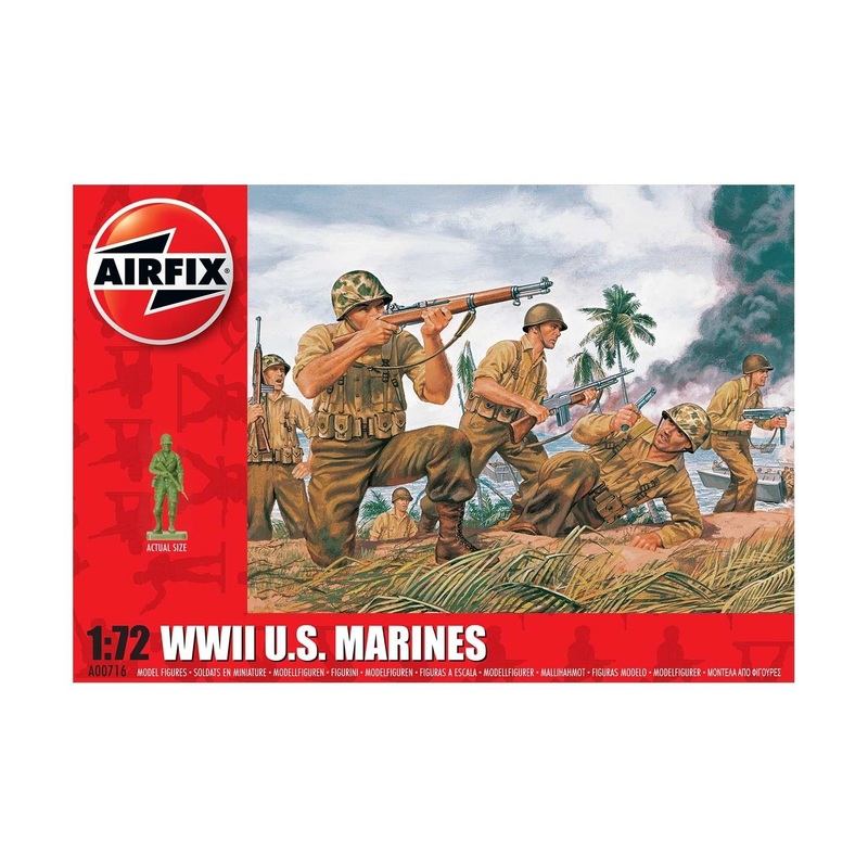 Airfix A00716 WWII US Marines 1:76 Scale