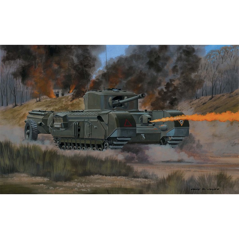 Airfix A02321V Churchill Crocodile 1:76 Scale