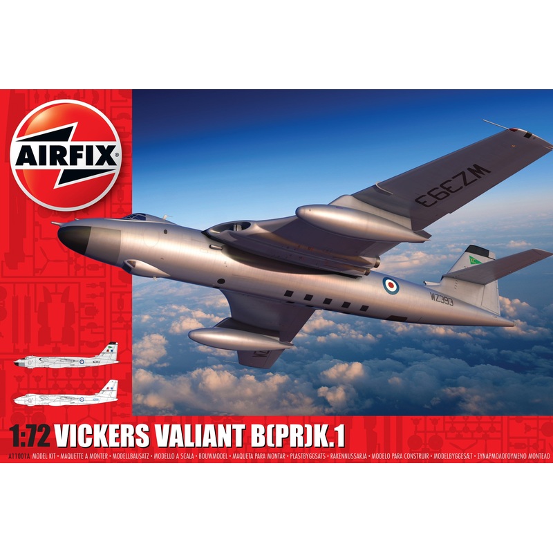 AIRFIX A11001A  VICKERS VALIANT B(PR)K.1 1/72 SCALE