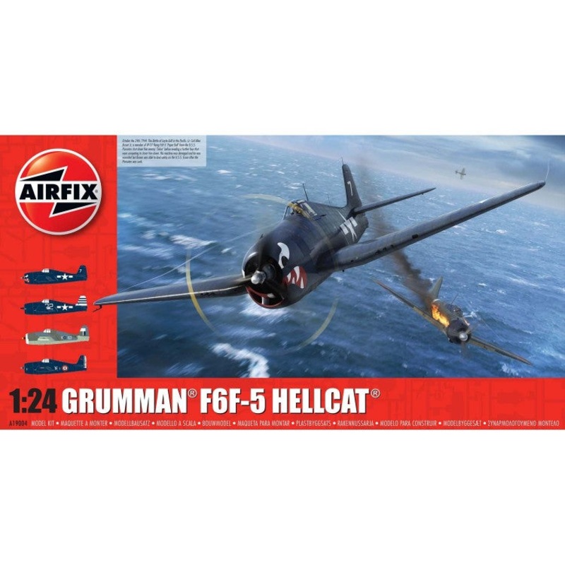 Airfix A19004 Grumman F6F-5 Hellcat 1:24 Scale
