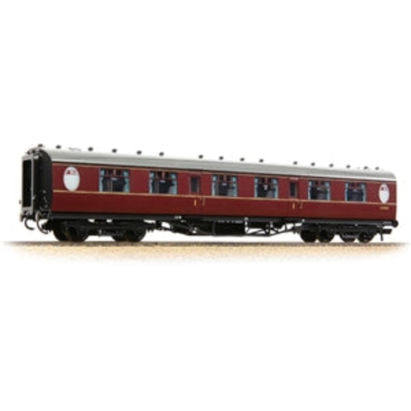 BACHMANN 34-487 LNER Thompson First Corridor BR Maroon