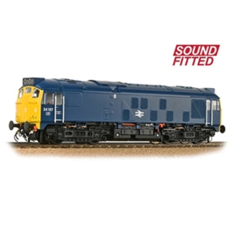 BACHMANN LOCOMOTIVE 32-442SF CLASS 24/1 34137 BR BLUE DCC SOUND