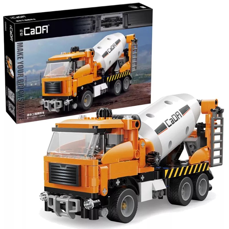 Cada Bricks C650021W MIXER CEMENT LORRY 368pcs