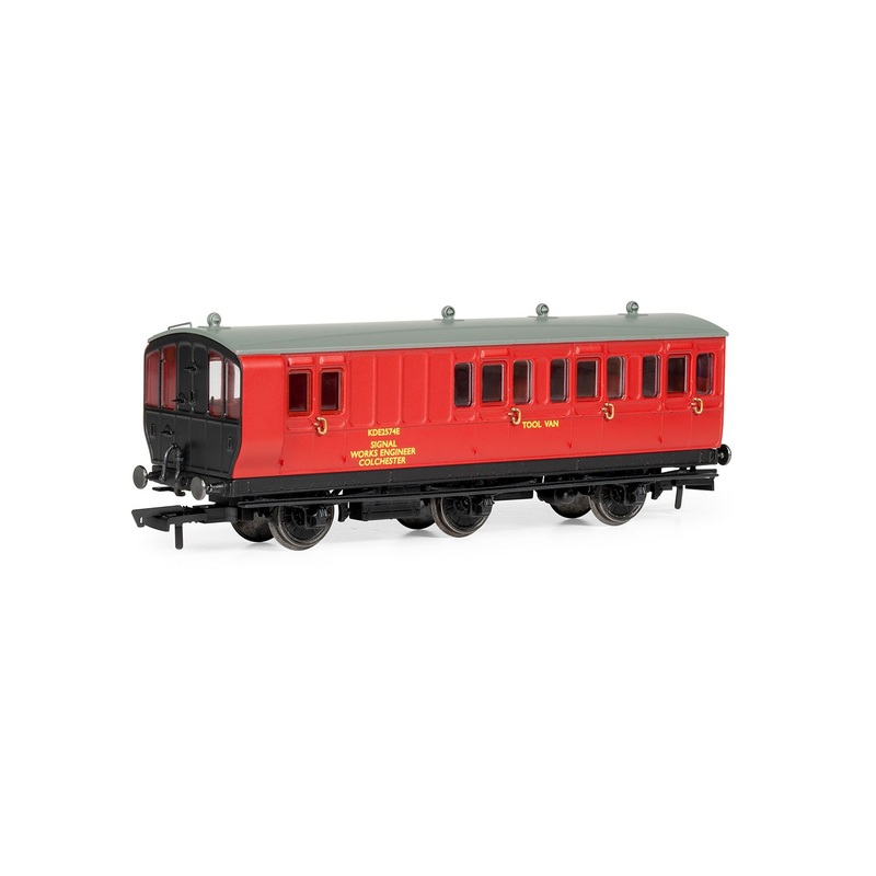 Hornby R40360 BR Departmental 6 Wheel Tool Van – Era 7