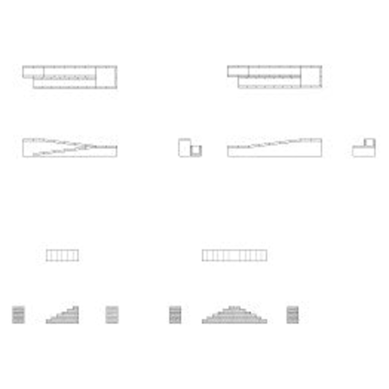 HORNBY  R7371 Platform Steps