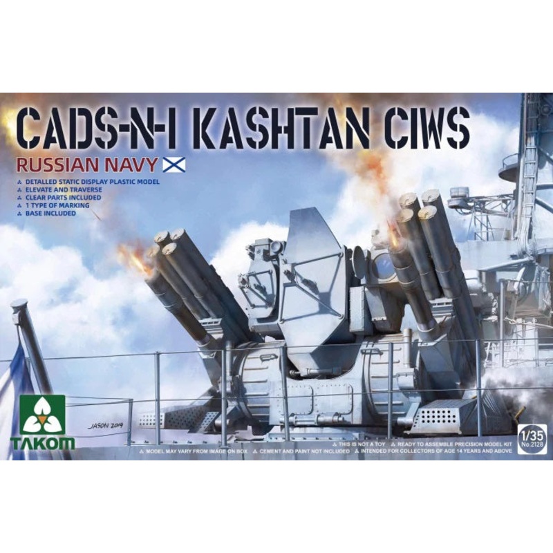 TAKOM 2128 CADS-N-1 KASHTAN CIWS NAVAL GUN