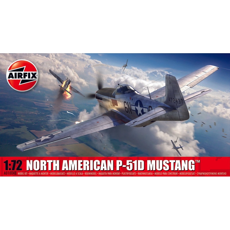AIRFIX A01004B  NORTH AMERICAN P-51 D MUSTANG  1:72 Scale