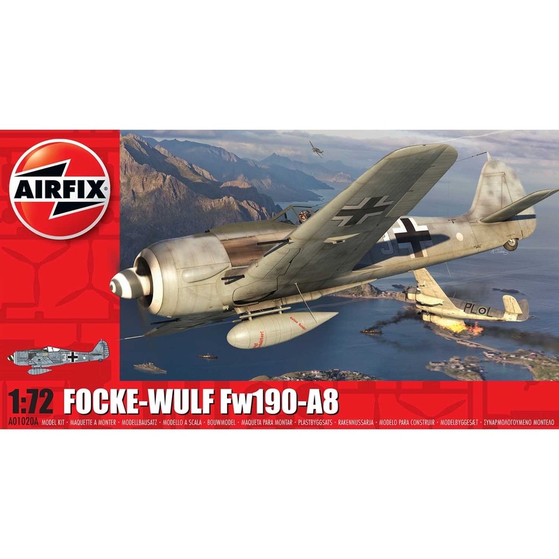 Airfix A01020A Focke Wulf Fw190A 8  1:72 Scale
