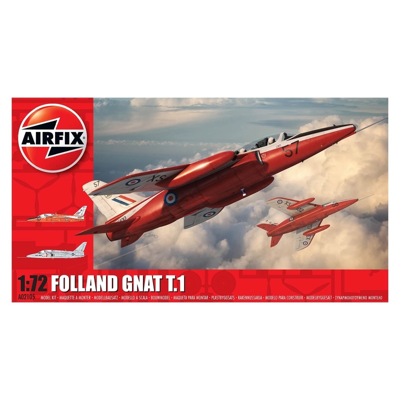 Airfix A02105 Folland Gnat T.1 1:72 Scale