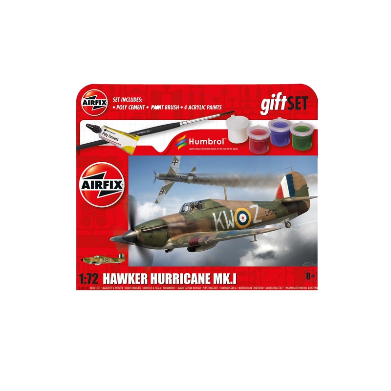 AIRFIX A55111A Hawker Hurricane Mk.I  1/72ND SCALE STARTER KIT