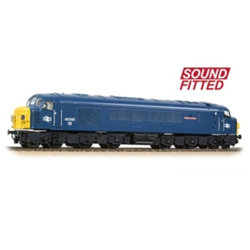 BACHMANN LOCOMOTIVE 32-677BSF CLASS 45/0 45060 SHERWOOD FORESTER BR BLUE SOUND FITTED
