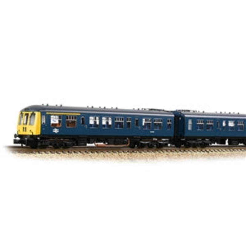 GRAHAM FARISH 371-885A CLASS 108 THREE CAR DMU BR BLUE