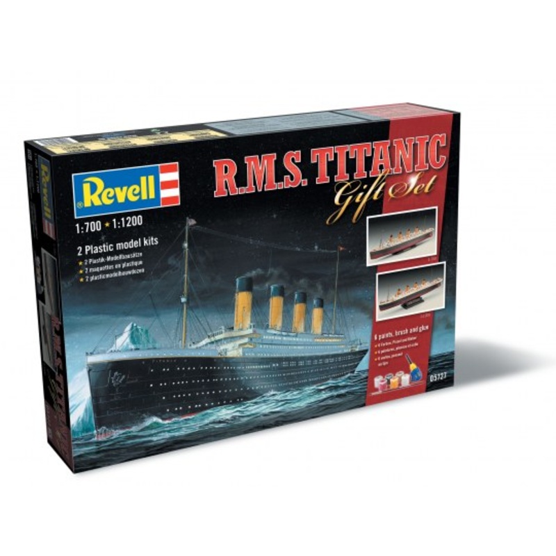 Revell 05727 Gift Set – R.M.S. Titanic (1:1200 & 1:700)