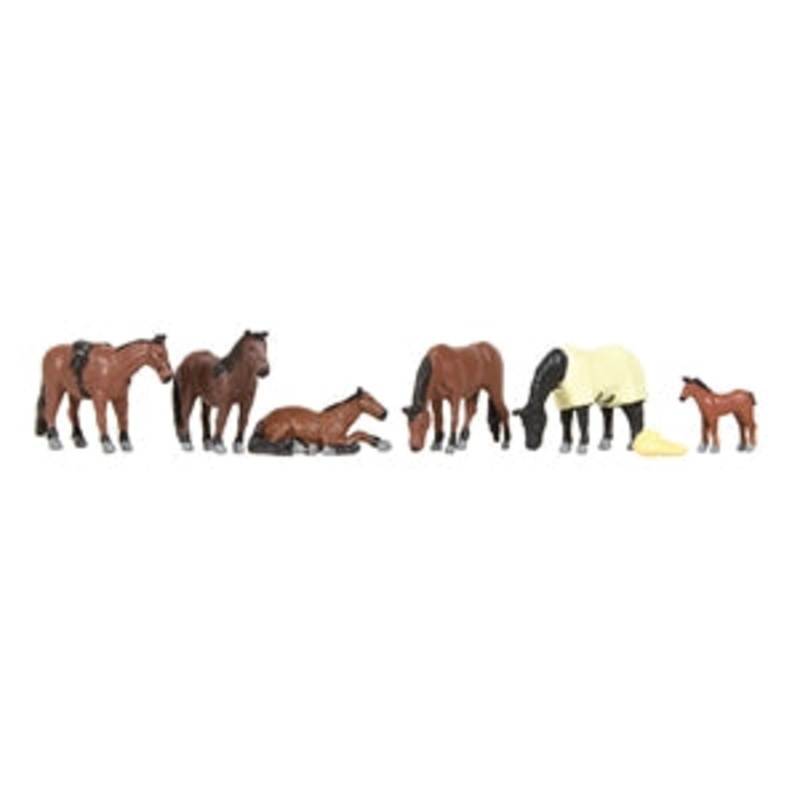 BACHMANN 36-080 HORSES  OO SCALE FIGURES