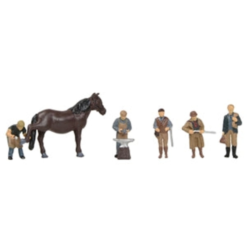 BACHMANN 36-415 RURAL TRADESMEN  OO SCALE FIGURES