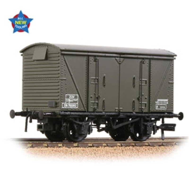 BACHMANN  38-875 BR ZQV VANWIDE VENT VAN BR DEPARTMENTAL OLIVE GREEN WAGON