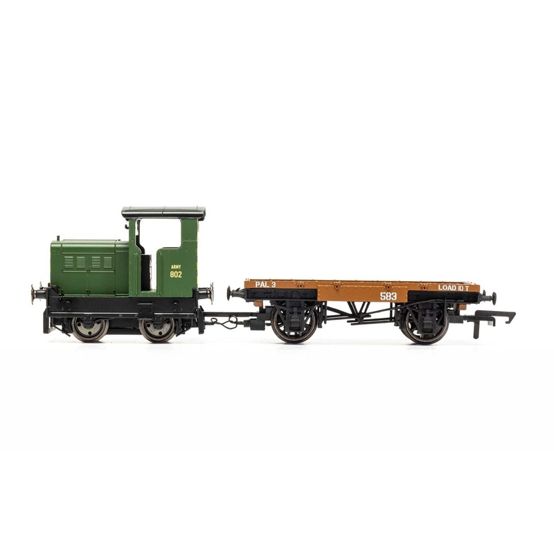 Hornby R3706 War Department, R&H 48DS, 0-4-0, ‘Army 802’ – Era 4/5