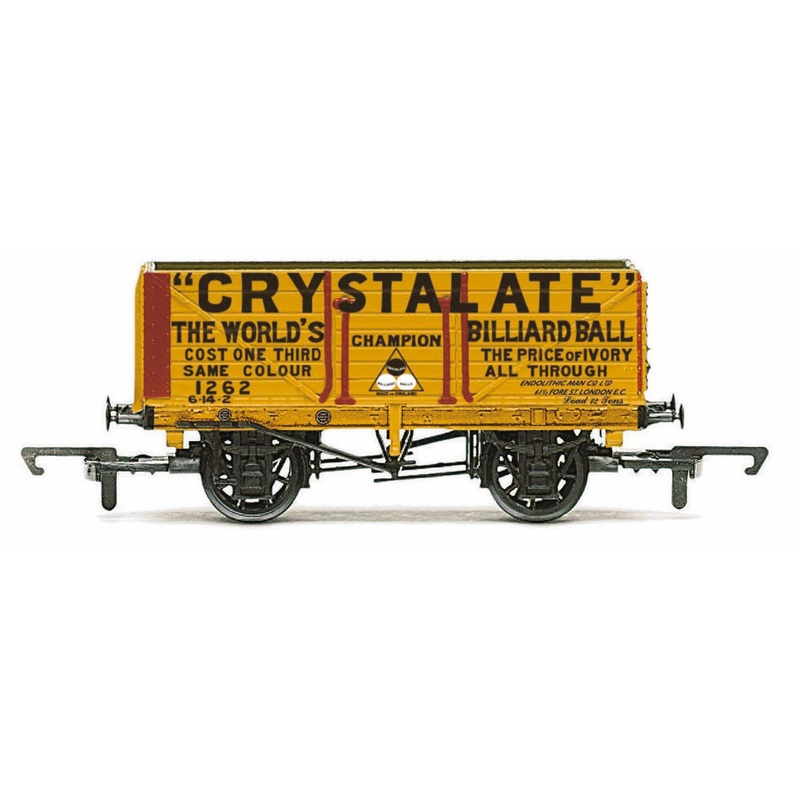Hornby R6810 7 Plank Wagon  Crystalate 1262 – Era 3