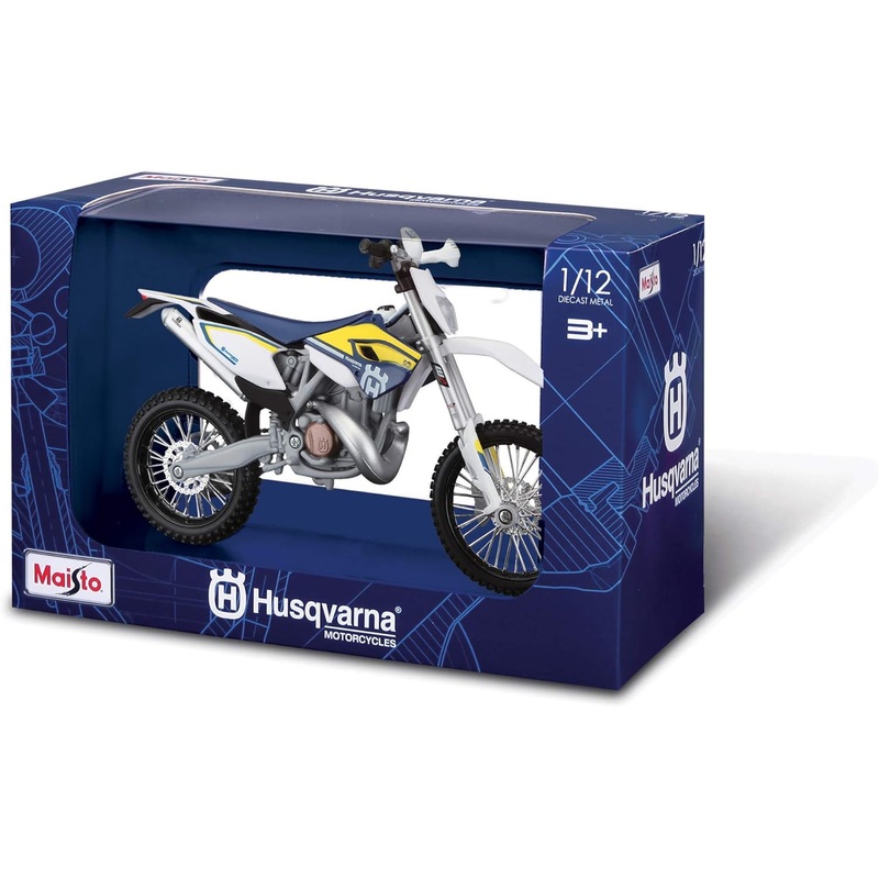MAISTO 32706 HUSQVARNA FE501 MOTORBIKE 1/12TH SCALE