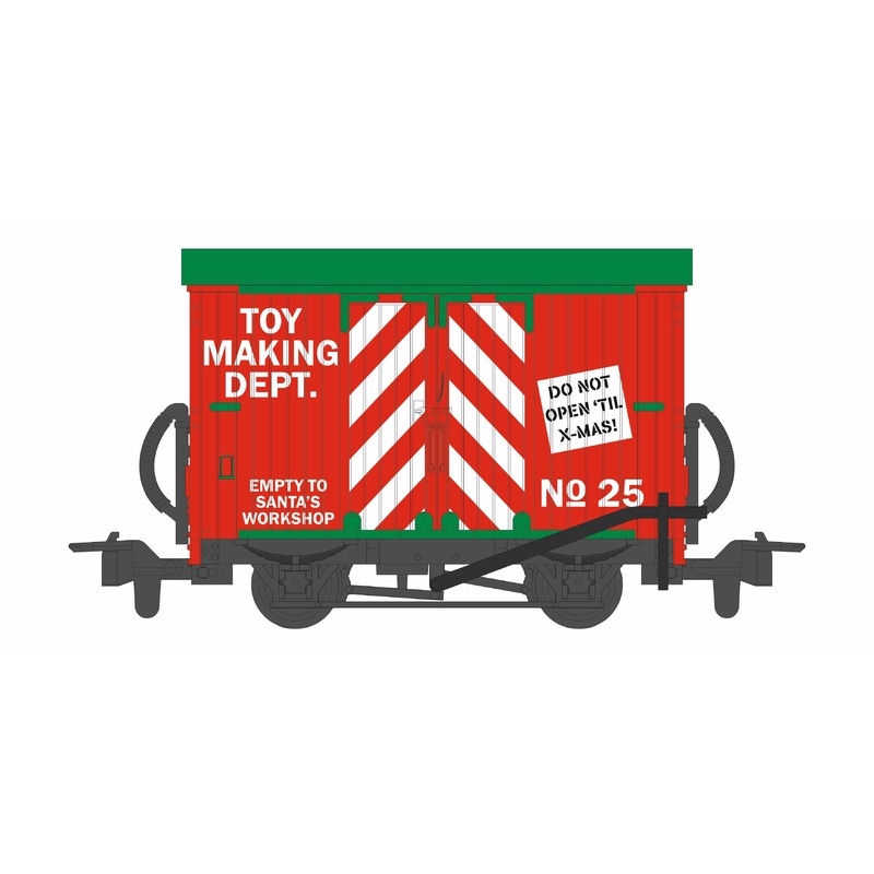 PECO GR-910 BOX VAN  CHRISTMAS 2023 NO 25    OO9 SCALE