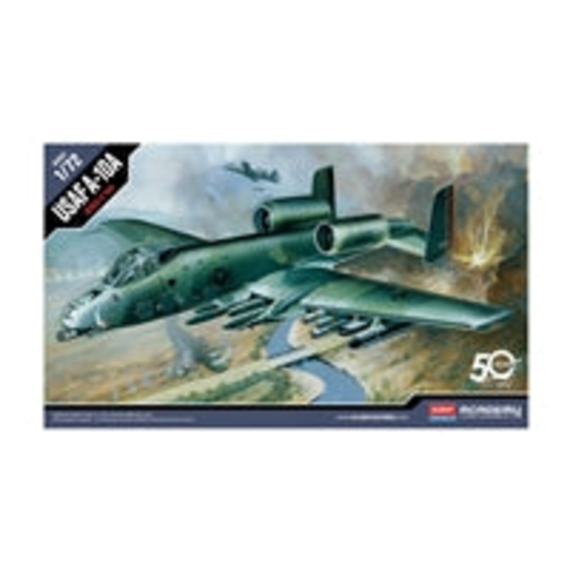 ACADEMY 12453 USAF A-10A  1/72 SCALE