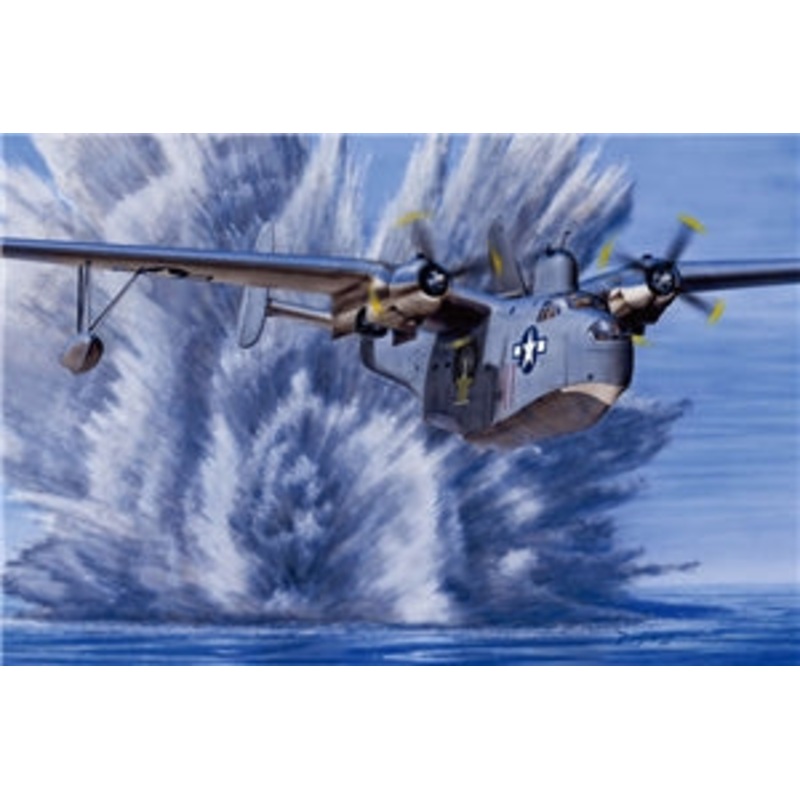 ACADEMY  12586 USN PBM-5A Mariner Flying Boat, ca.1947-58 1/72 SCALE