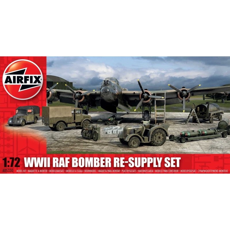 Airfix A05330 Bomber Re-supply Set  1:72 Scale