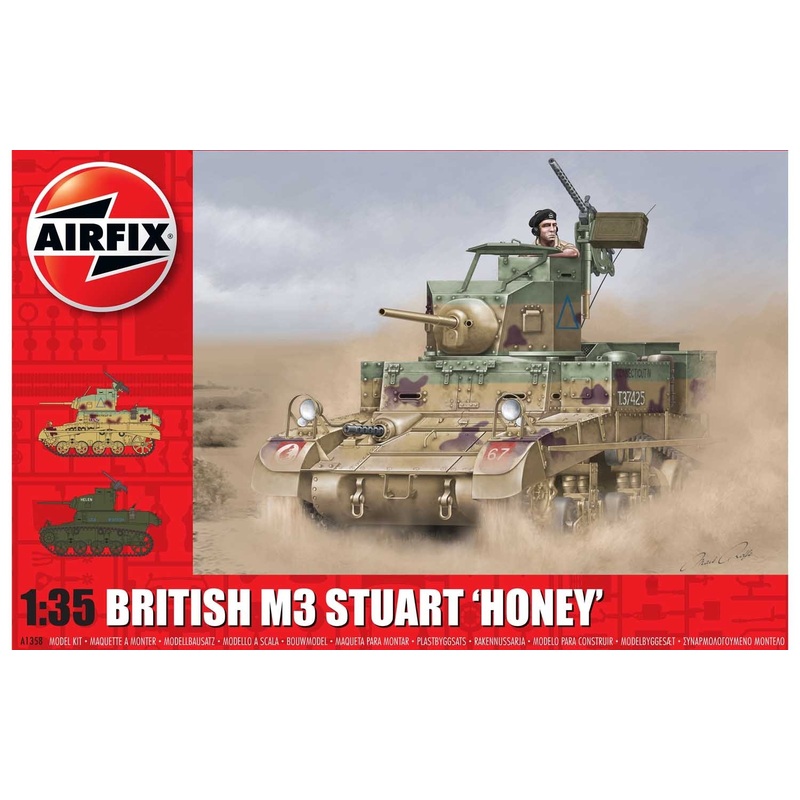 Airfix A1358 M3 Stuart “Honey”  1:35 Scale