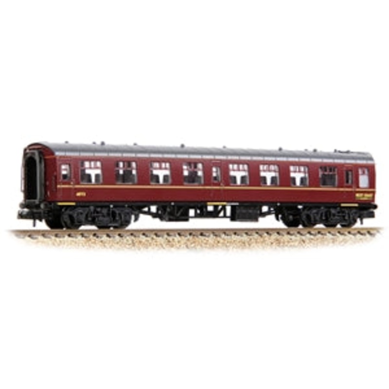 GRAHAM FARISH 374-018 BR Mk1 TSO Tourist Second Open WCRC Maroon  N GAUGE