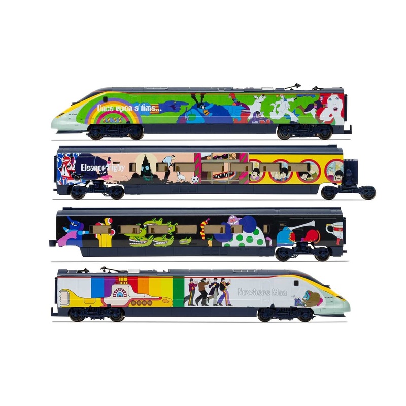 Hornby R3829 Eurostar  Class 373  Set 3005/3006  Yellow Submarine  Train Pack – Era 9