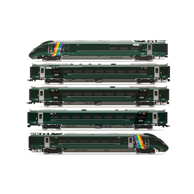 Hornby R3872 Train Packs Diesel & Electric Locomotives GWR  Class 800  Trainbow Train Pack – Era 11