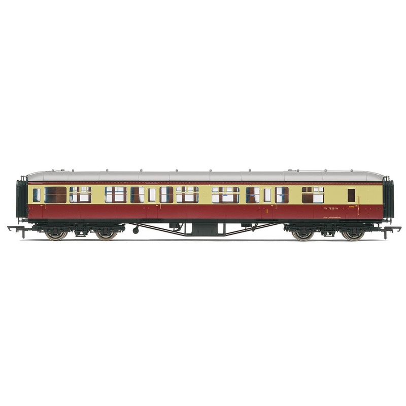 Hornby R4408B BR  63′ Hawksworth Brake Composite  W7858W – Era 4