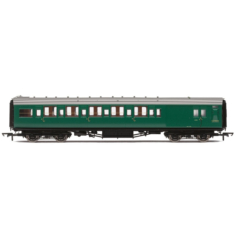 Hornby R4838 BR  Maunsell Corridor Six Compartment Brake Second  S2764S ‘Set 230’ – Era 5