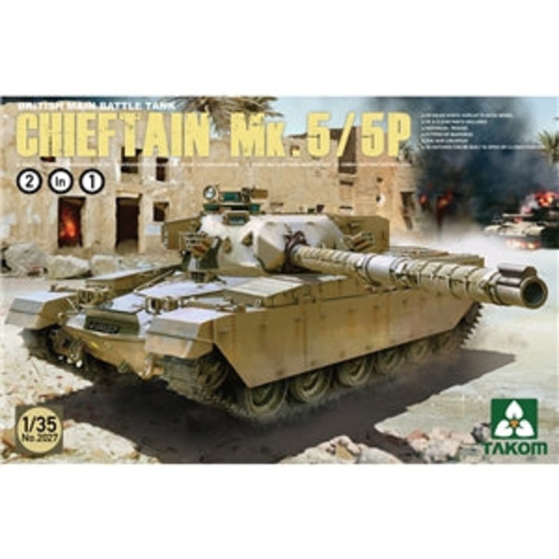 TAKOM 2027 CHIEFTAIN MK.5/5P TANK 1/35 SCALE
