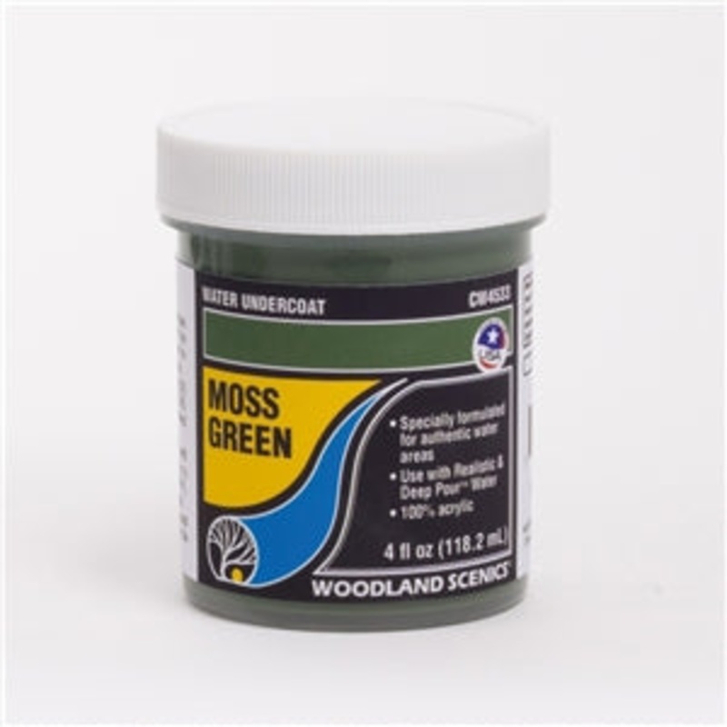 WOODLAND SCENICS CW4533  MOSS GREEN WATER UNDERCOAT
