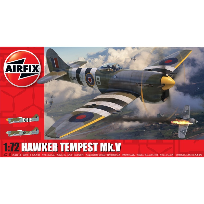 AIRFIX A02109 HAWKER TEMPEST MK.V 1:72 Scale