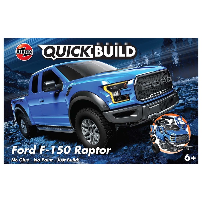 AIRFIX J6037  QUICK BUILD FORD F-150 RAPTOR