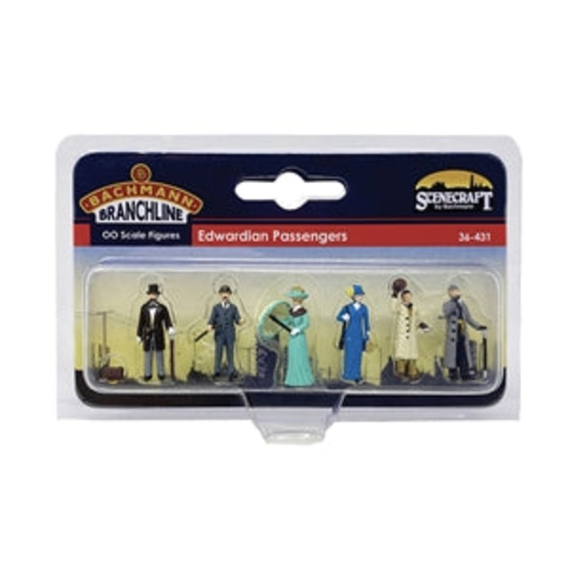 BACHMANN 36-431   Edwardian Passengers  OO SCALE FIGURES