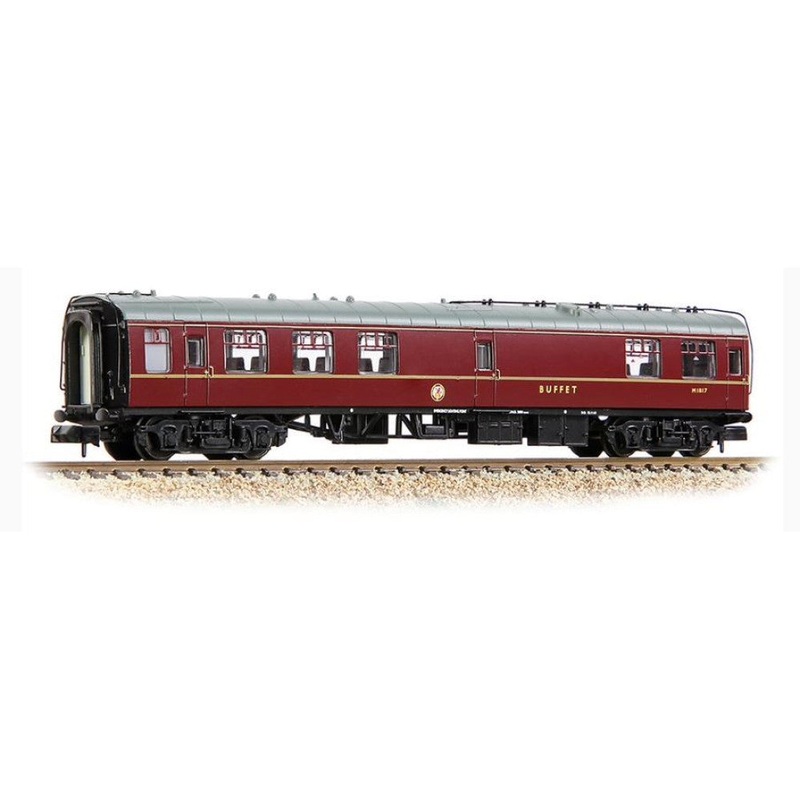 GRAHAM FARISH 374-107C Mk1 RMB Restaurant Miniature Buffet BR Maroon (374107C) N GAUGE