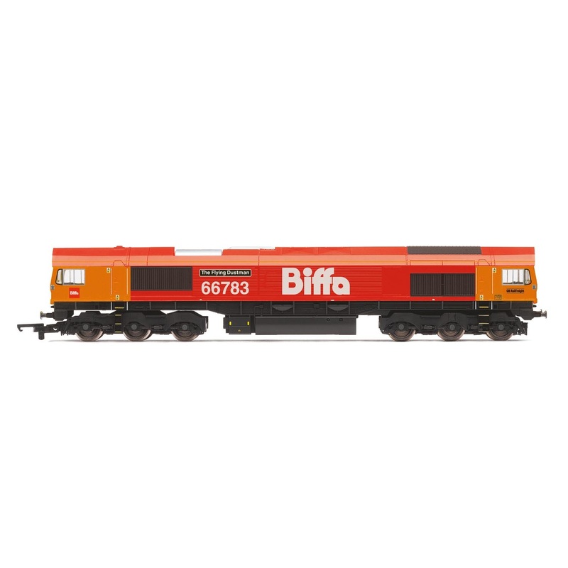 Hornby R3779 GBRf, Class 66, Co-Co, 66783 ‘The Flying Dustman’ – Era 11