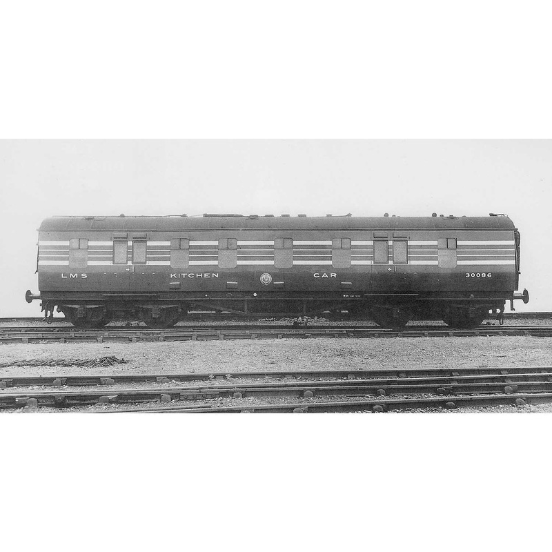 Hornby R4963A LMS  Stanier D1912 Coronation Scot 50′ RK  30086  – Era 3