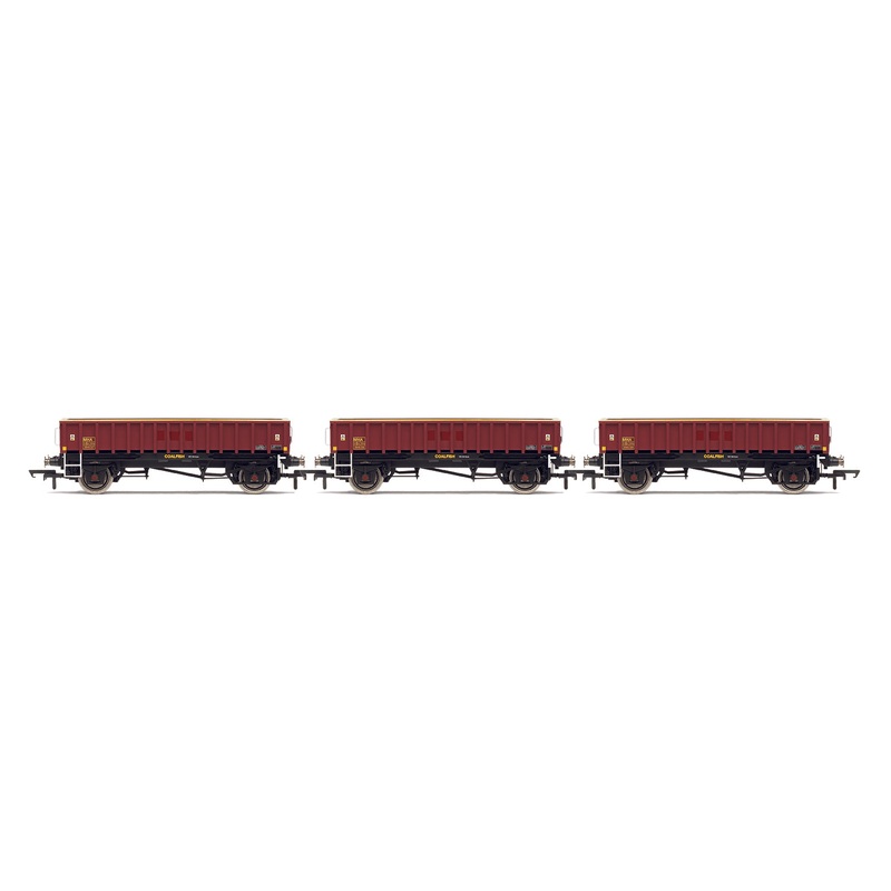 Hornby R60163 MHA Ballast Wagon, Three Pack, Ex EWS – Era 8