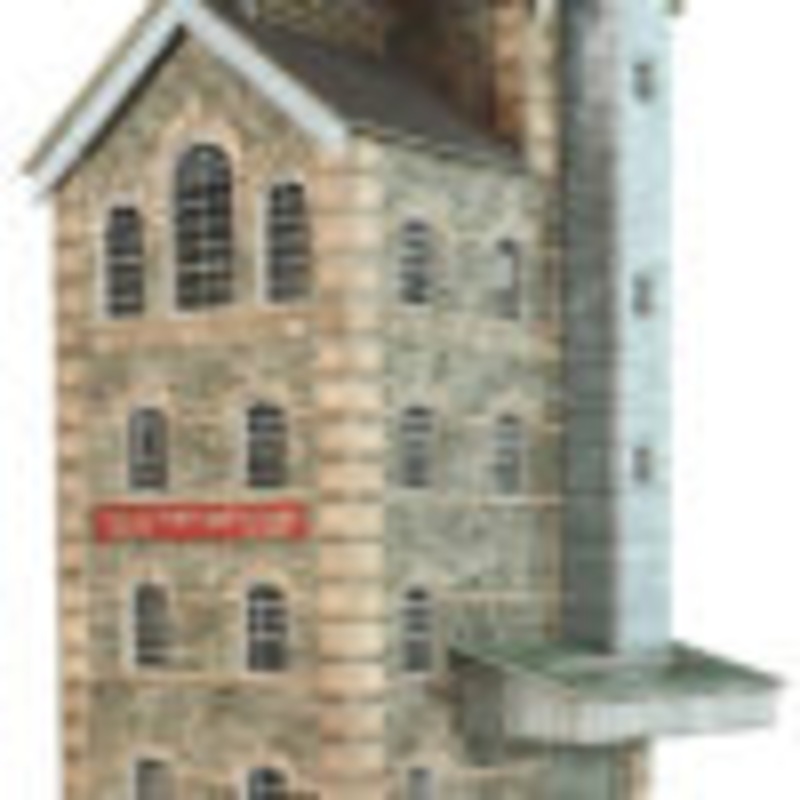 METCALFE PO288 00/H0 SCALE BREWERY