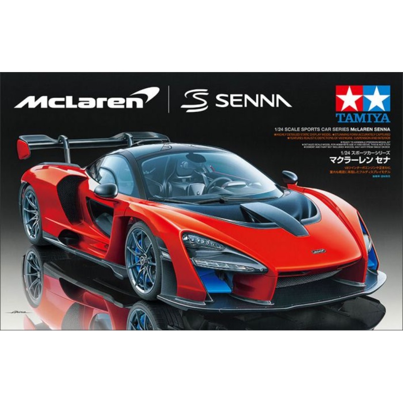 TAMIYA 24355 MCLAREN SENNA CAR KIT 1/24  SCALE