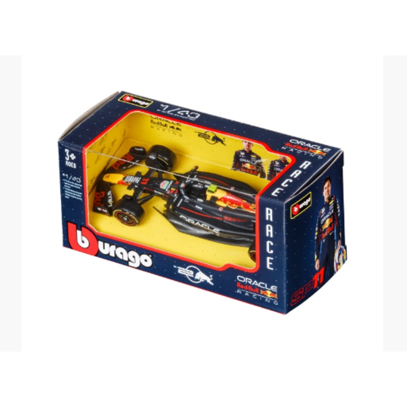 9 BURAGO 60039B NO11 ORACLE RED BULL SERGIO PEREZ RB20 F1 CAR 1/43RD SCALE