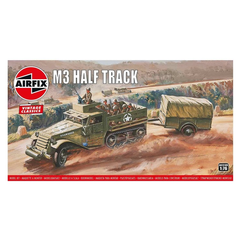 Airfix A02318V M3 Half-Track  1:76 Scale