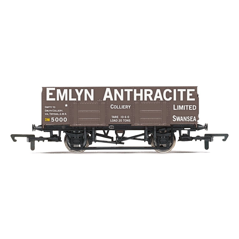 Hornby R60111 21T Coal Wagon Emlyn Anthracite – Era 3
